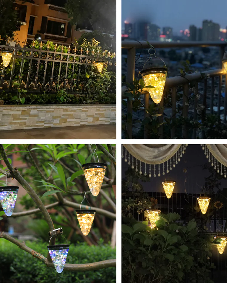 WOMO Solar Hanging Strawberry Hue Lantern-WM9040 - Image 18