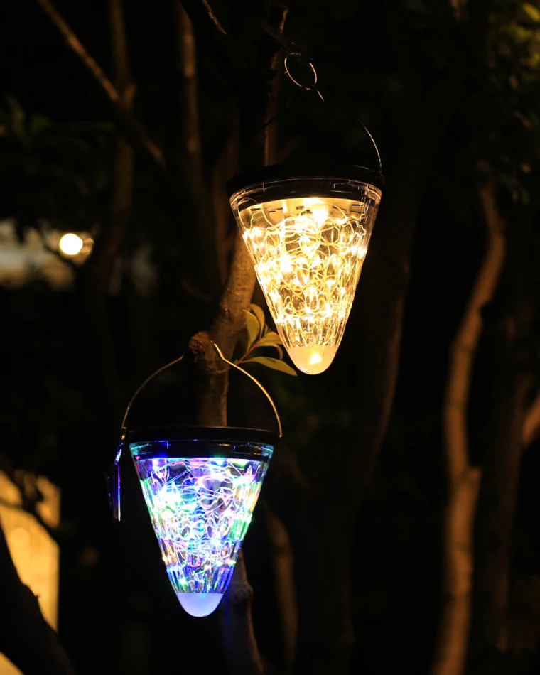 WOMO Solar Hanging Strawberry Hue Lantern-WM9040 - Image 19