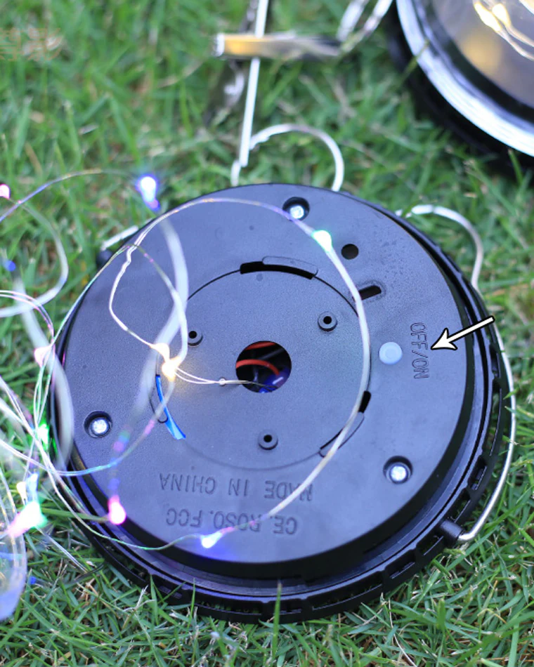 WOMO Solar Hanging Strawberry Hue Lantern-WM9040 - Image 24