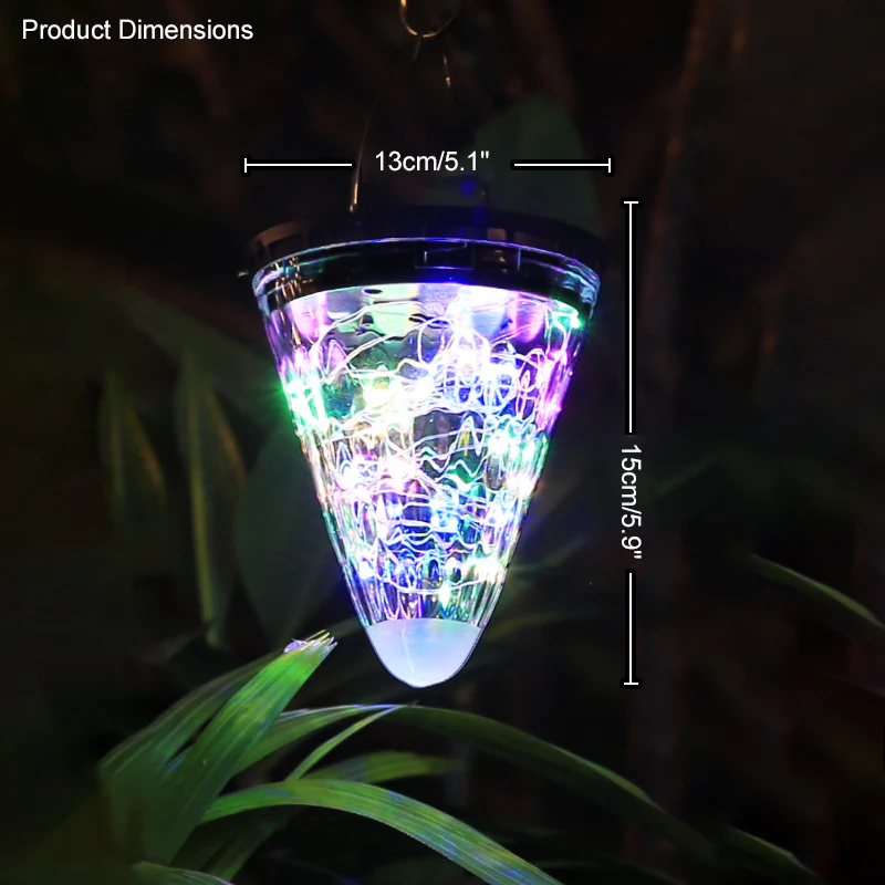 WOMO Solar Hanging Strawberry Hue Lantern-WM9040 - Image 27