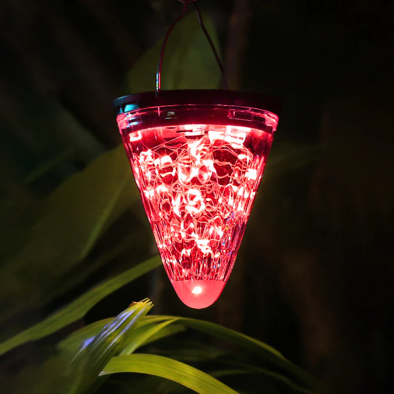 WOMO Solar Hanging Strawberry Hue Lantern-WM9040 - Image 28