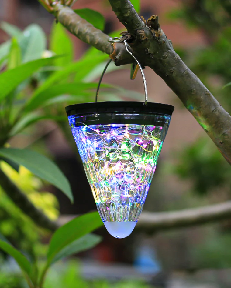 WOMO Solar Hanging Strawberry Hue Lantern-WM9040 - Image 6