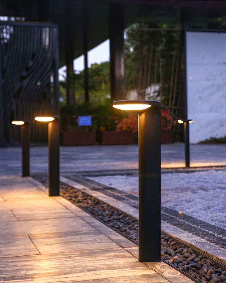 WOMO Solar Bollard Pathway Light-WM9091 - Image 5