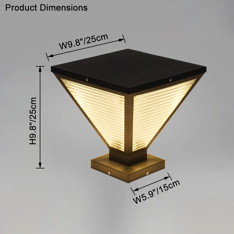 WOMO Solar Pillar Light-WM9142 - Image 28