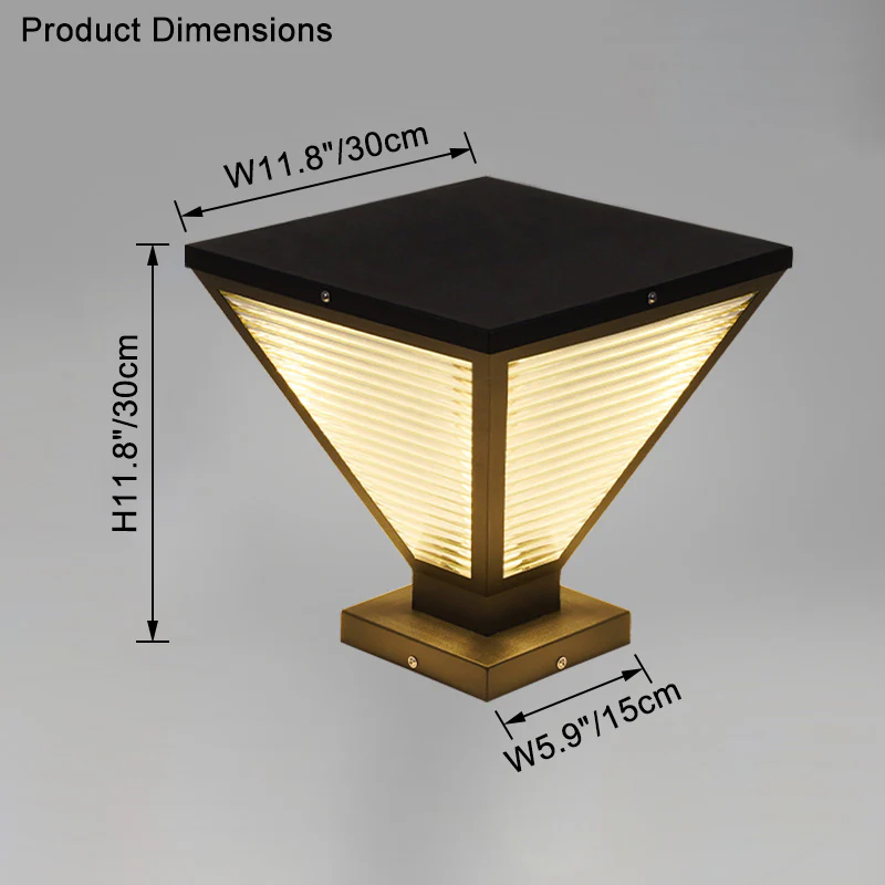 WOMO Solar Pillar Light-WM9142 - Image 31