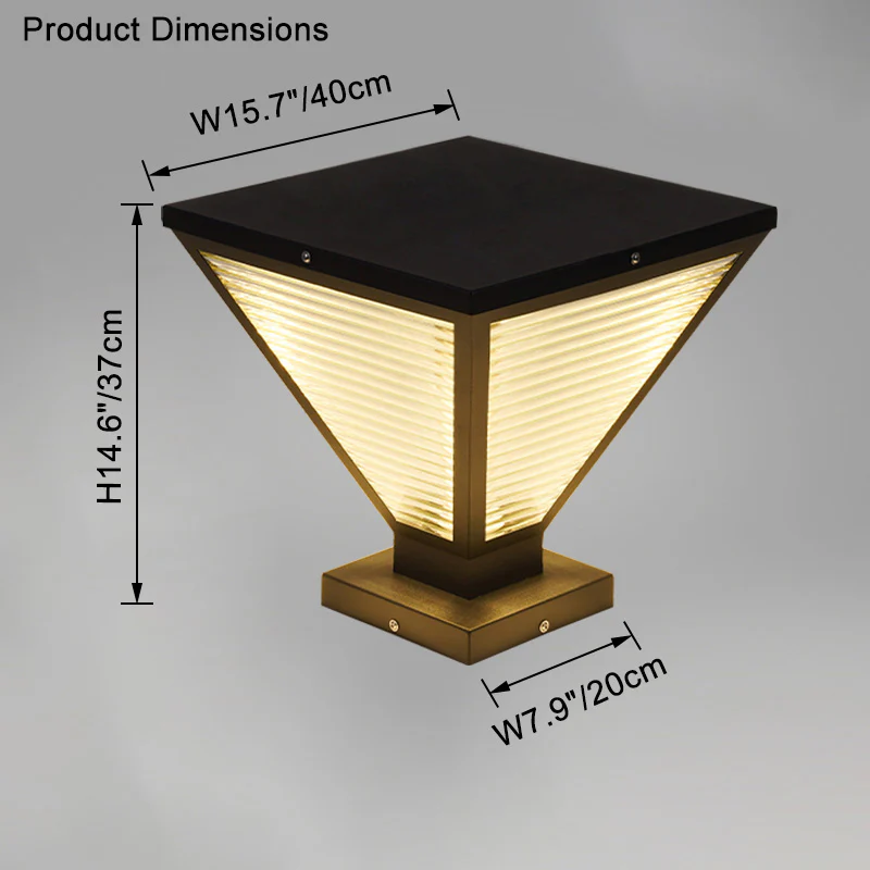 WOMO Solar Pillar Light-WM9142 - Image 34