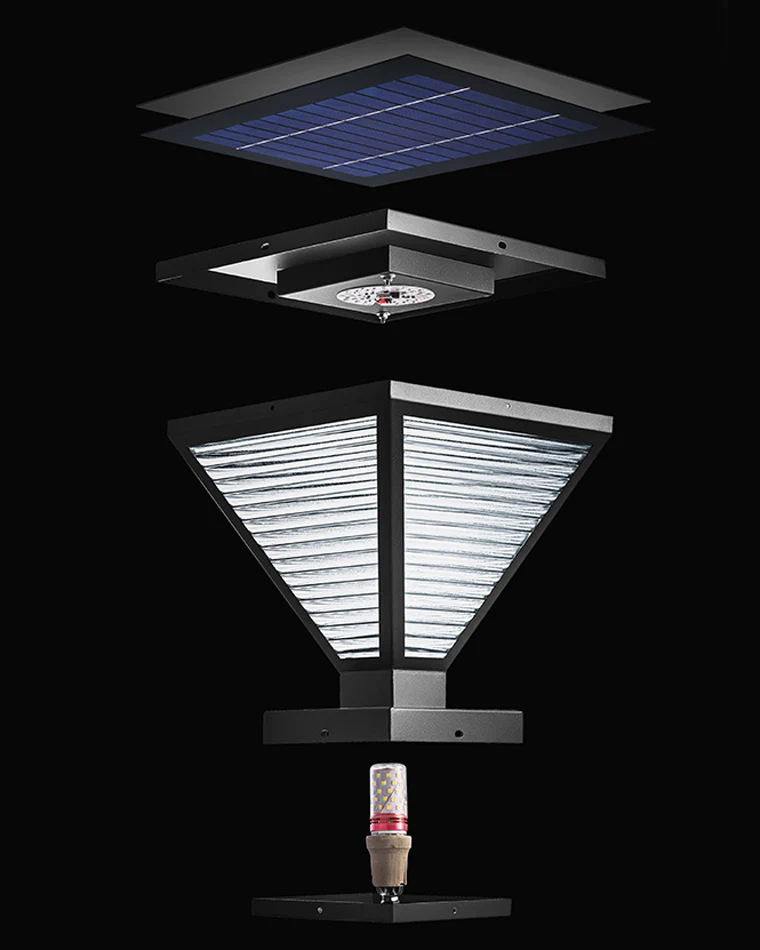 WOMO Solar Pillar Light-WM9142 - Image 7