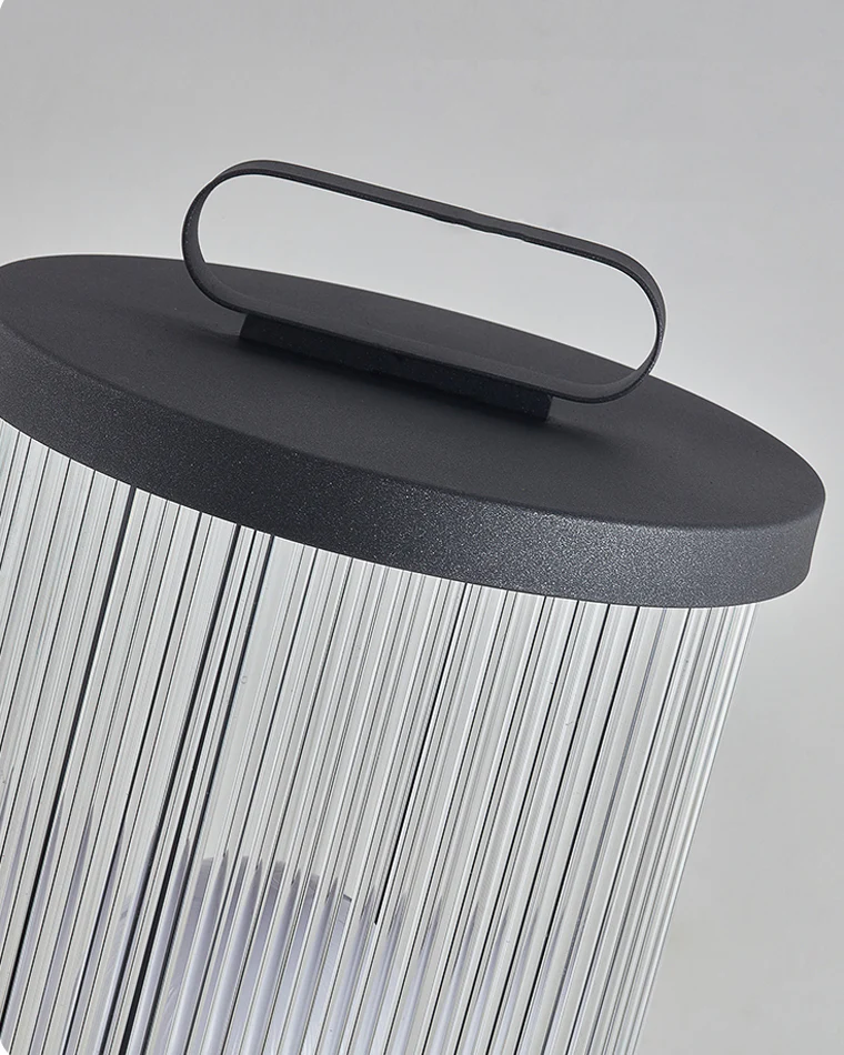 WOMO Solar Pleated Glass Lantern-WM9043 - Image 19