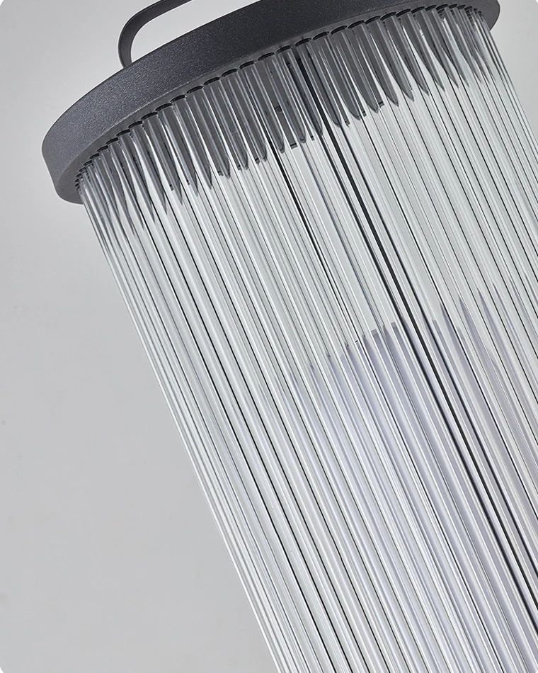 WOMO Solar Pleated Glass Lantern-WM9043 - Image 20