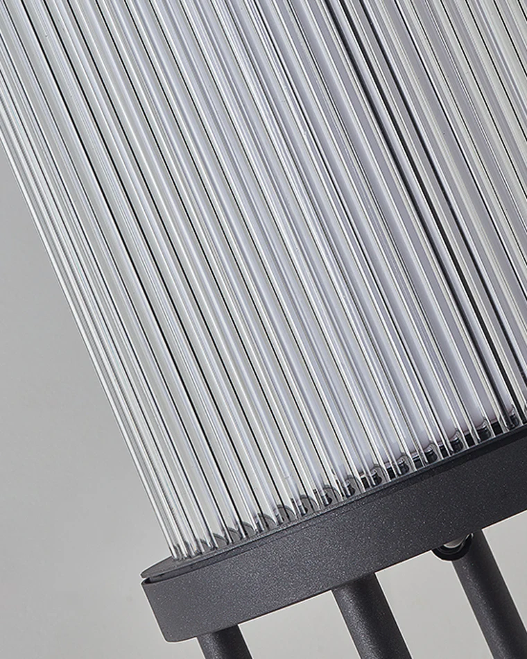 WOMO Solar Pleated Glass Lantern-WM9043 - Image 27