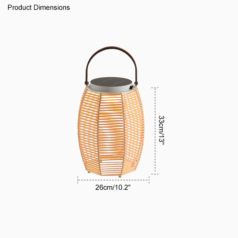 WOMO Solar Rechargeable Hanging Lantern-WM9009 - Image 29