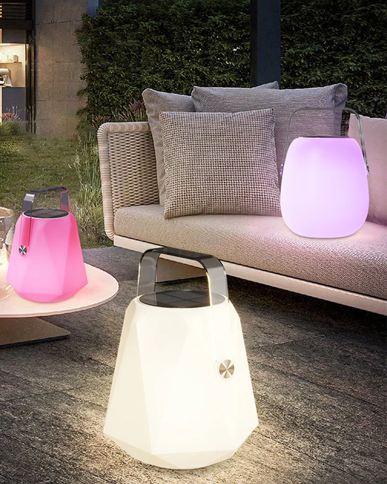WOMO Solar Rechargeable Hue Lantern-WM9022 - Image 10