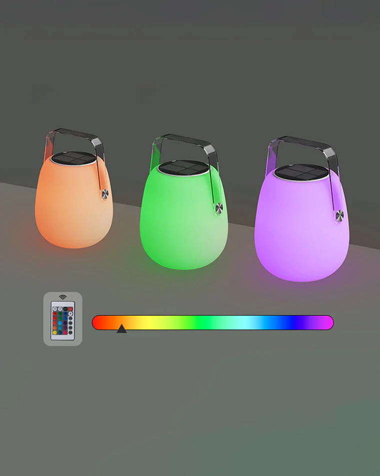 WOMO Solar Rechargeable Hue Lantern-WM9022 - Image 18