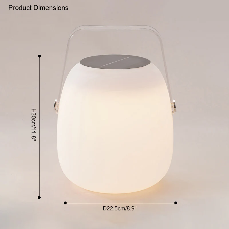 WOMO Solar Rechargeable Hue Lantern-WM9022 - Image 25