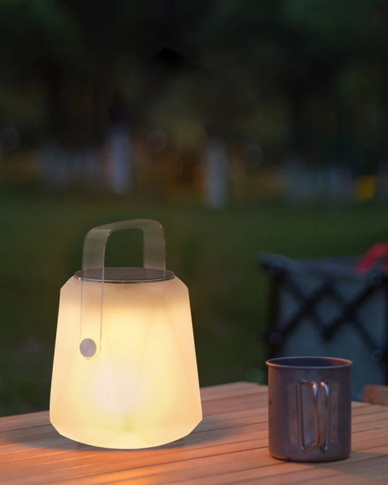 WOMO Solar Rechargeable Hue Lantern-WM9022 - Image 6