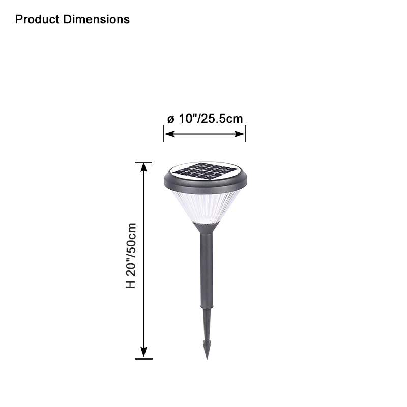 WOMO Solar Stake Light-WM9089 - Image 8