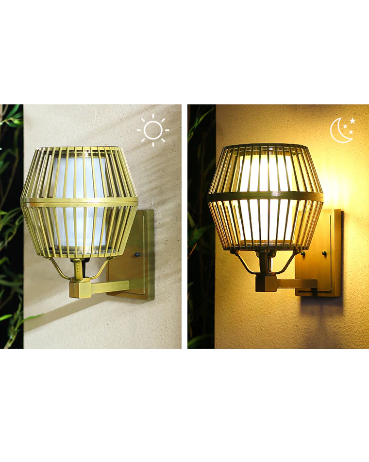 WOMO Solar Wall Lantern-WM9038 - Image 19