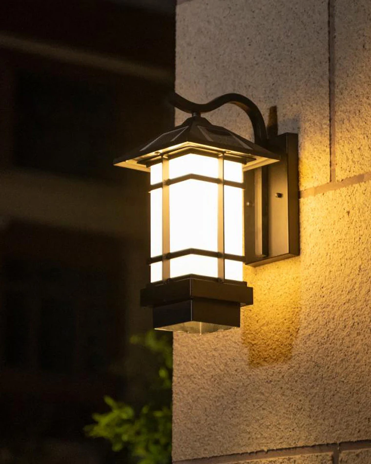 WOMO Solar Wall Lantern-WM9192 - Image 2