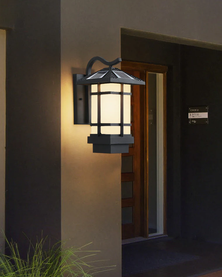 WOMO Solar Wall Lantern-WM9192 - Image 5