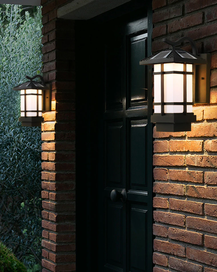 WOMO Solar Wall Lantern-WM9192 - Image 8