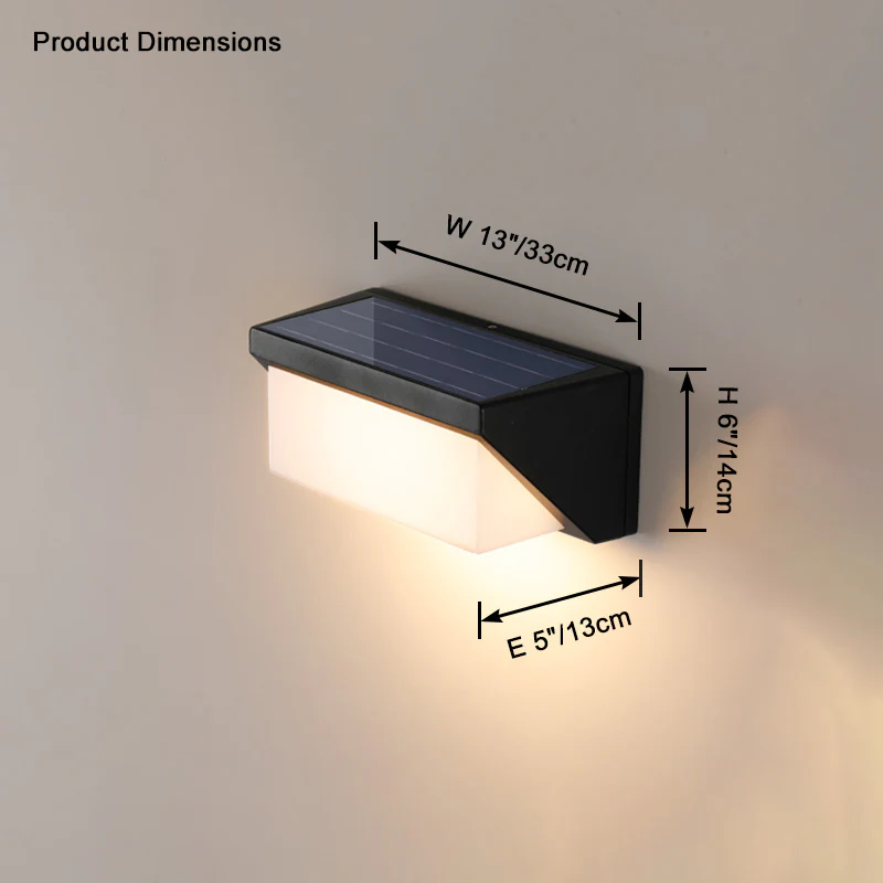 WOMO Solar Wall Light-WM9162 - Image 10