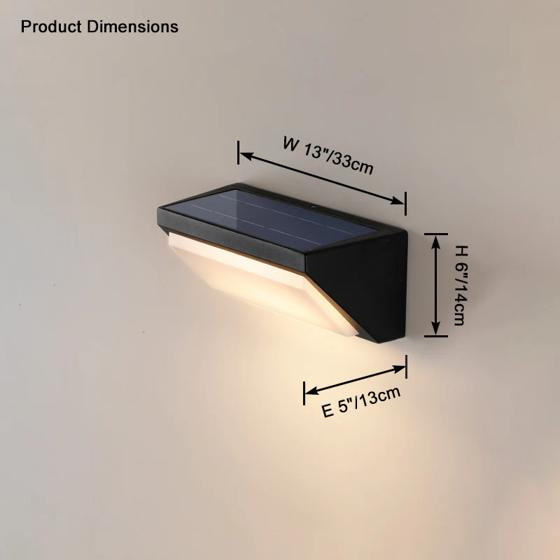 WOMO Solar Wall Light-WM9162 - Image 12