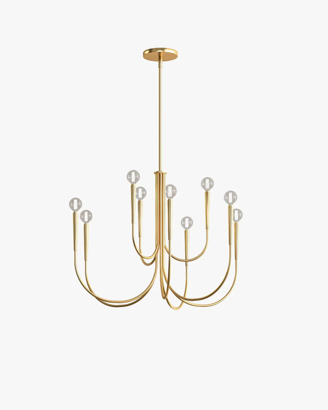 WOMO Swoop Arm Candle Chandelier-WM2508 - Image 12