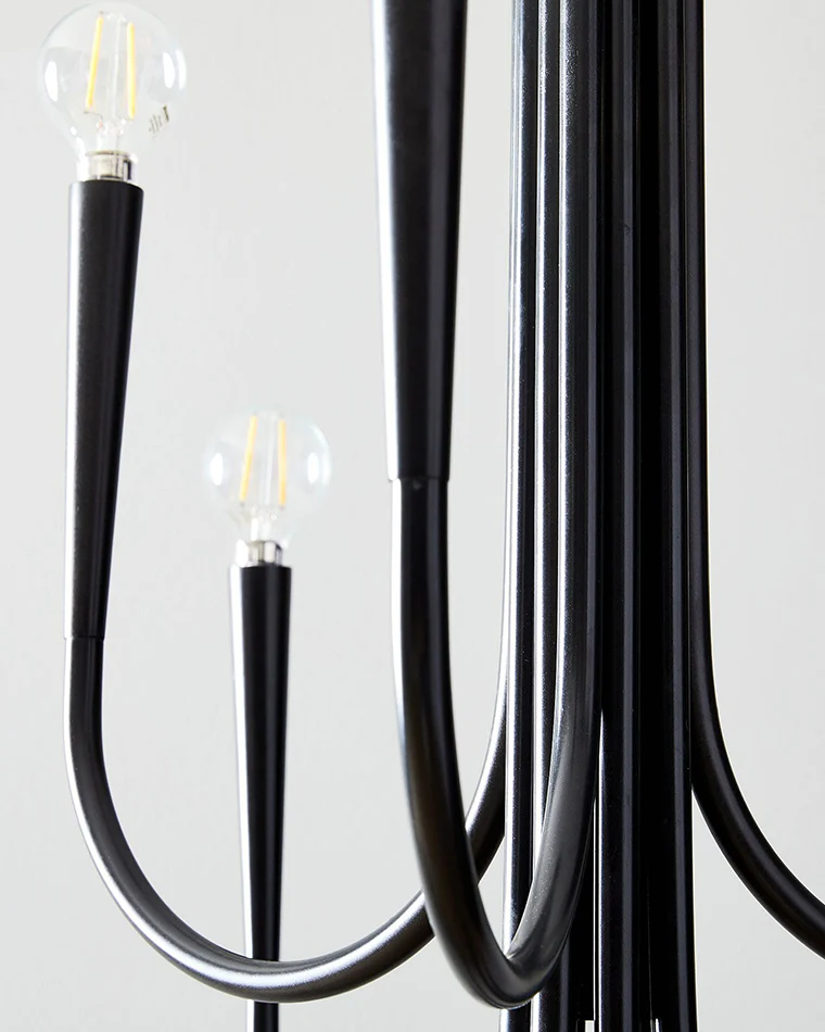 WOMO Swoop Arm Candle Chandelier-WM2508 - Image 14