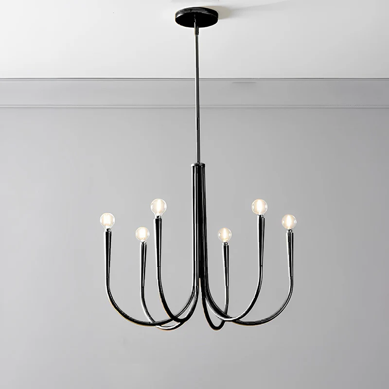 WOMO Swoop Arm Candle Chandelier-WM2508 - Image 23