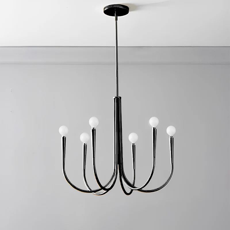 WOMO Swoop Arm Candle Chandelier-WM2508 - Image 27