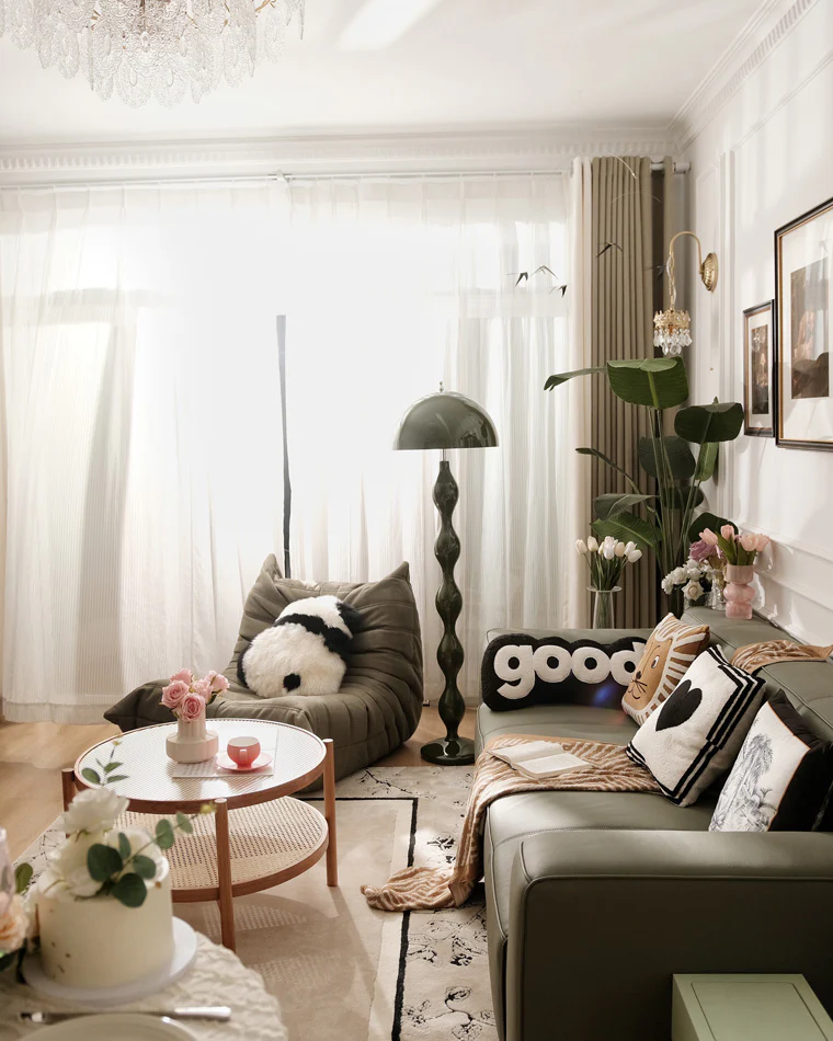 WOMO Dome Spindle Floor Lamp-WM7072 - Image 35