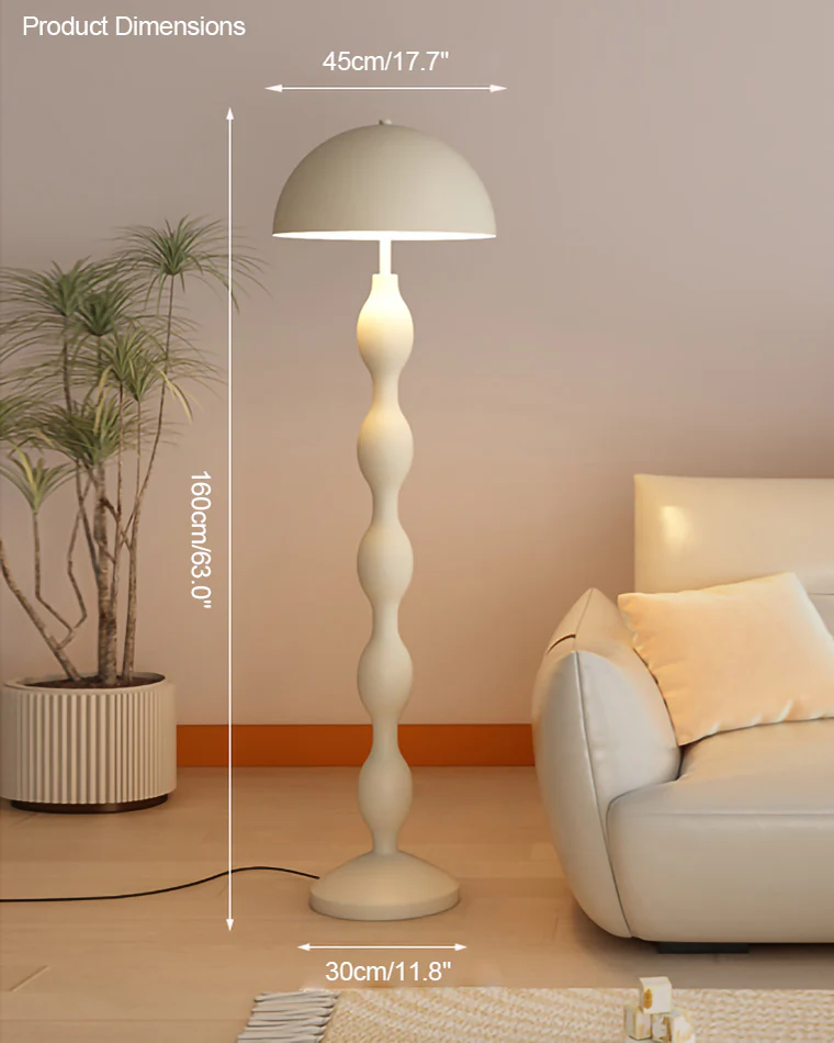 WOMO Dome Spindle Floor Lamp-WM7072 - Image 91