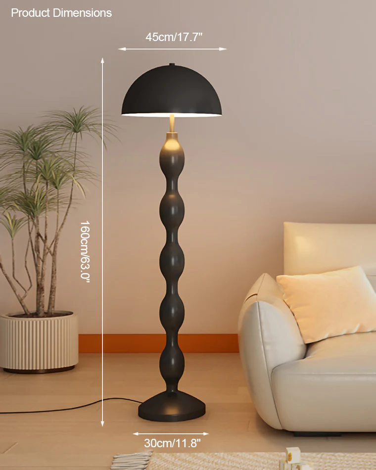 WOMO Dome Spindle Floor Lamp-WM7072 - Image 93