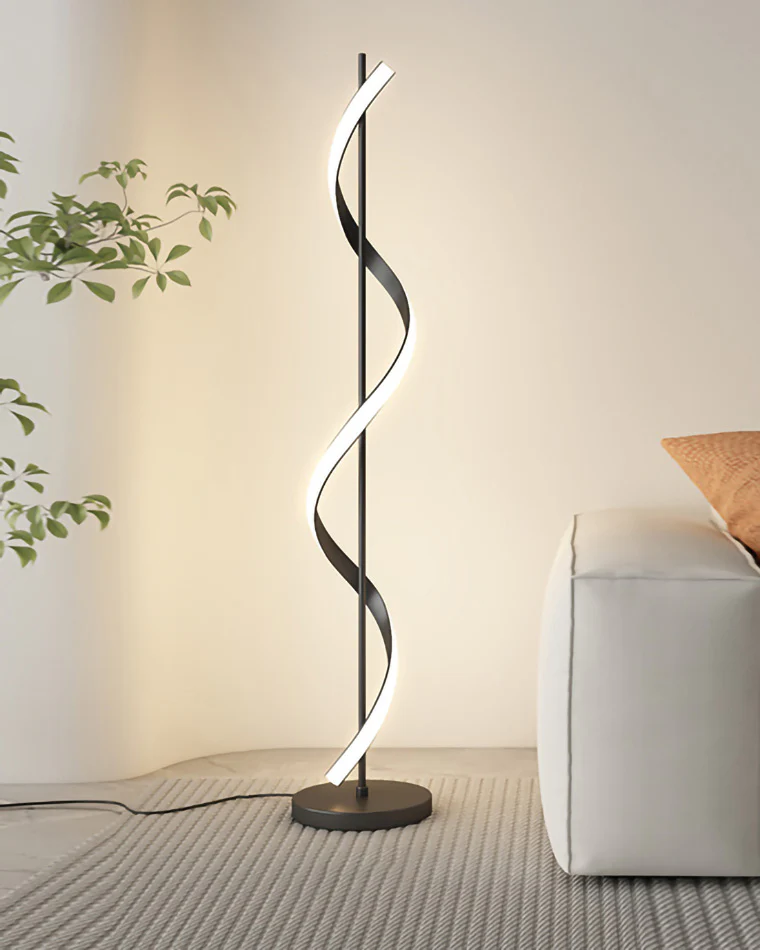 WOMO Dimmable Spiral Floor Lamp-WM7073 - Image 29