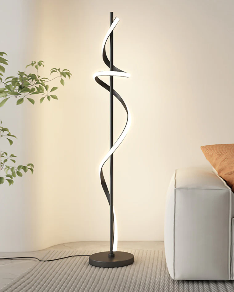 WOMO Dimmable Spiral Floor Lamp-WM7073 - Image 35