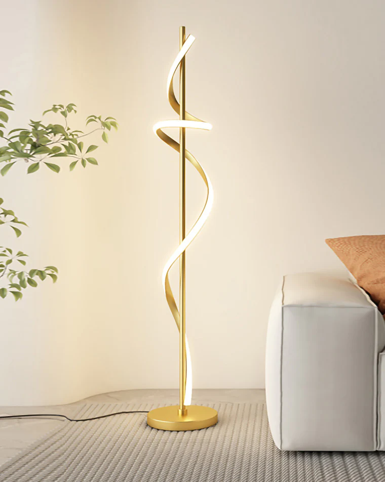 WOMO Dimmable Spiral Floor Lamp-WM7073 - Image 37