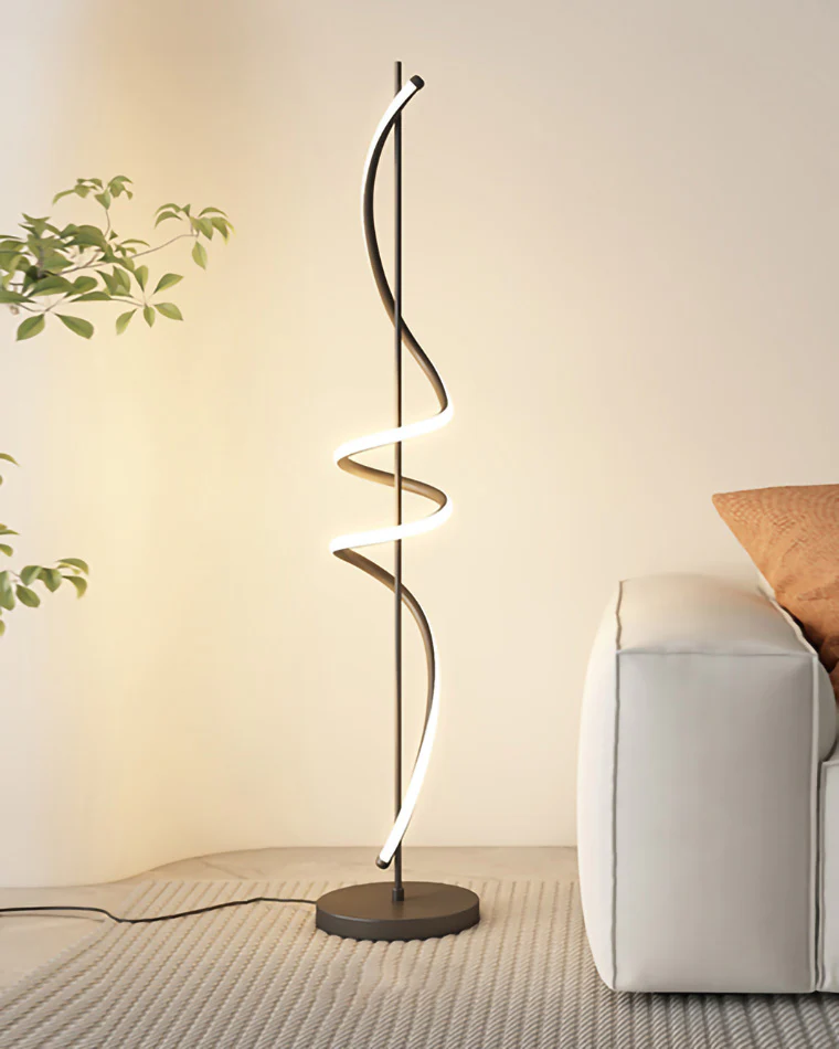 WOMO Dimmable Spiral Floor Lamp-WM7073 - Image 41