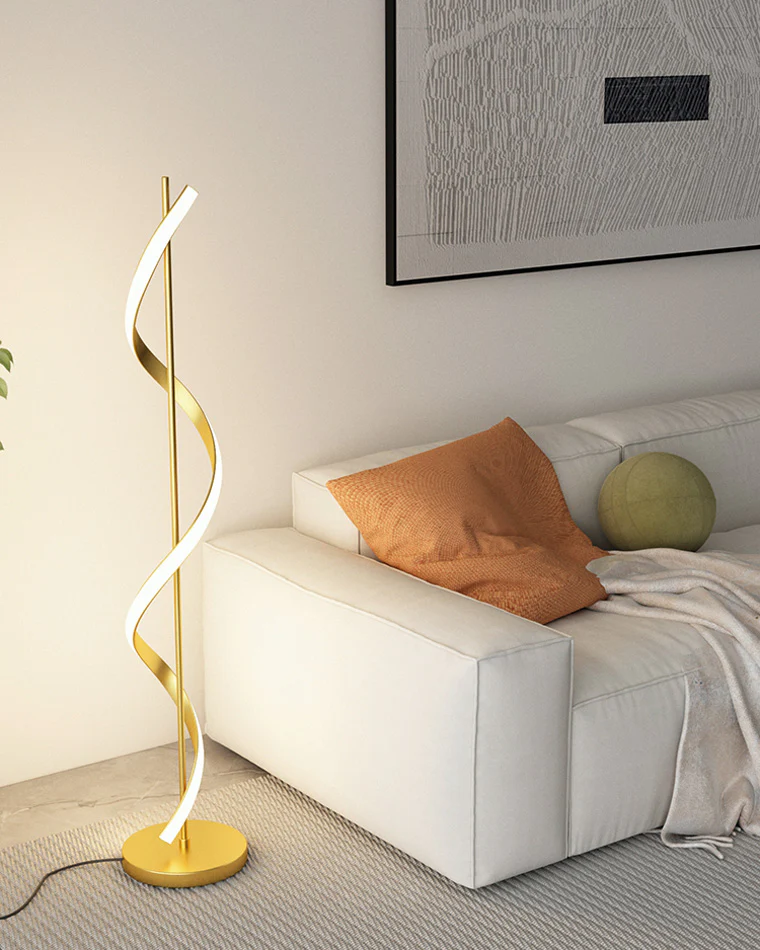WOMO Dimmable Spiral Floor Lamp-WM7073 - Image 6
