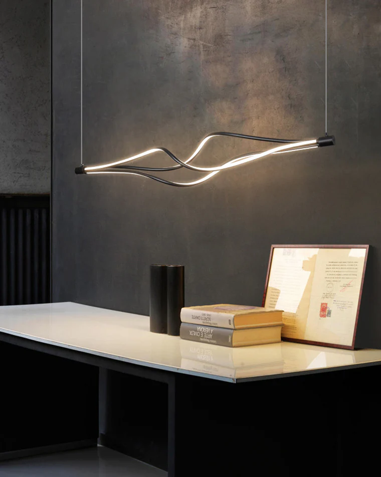 WOMO Spiral Led Horizontal Pendant Light-WM2773 - Image 5