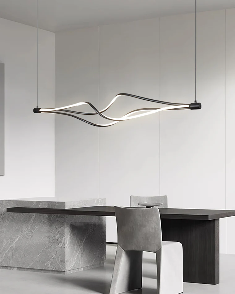 WOMO Spiral Led Horizontal Pendant Light-WM2773 - Image 6