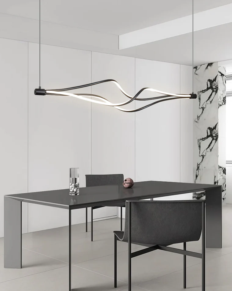 WOMO Spiral Led Horizontal Pendant Light-WM2773 - Image 8