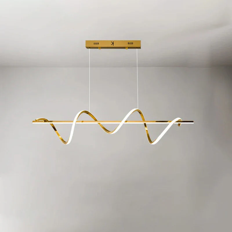 WOMO Spiral Linear Chandelier-WM2723 - Image 11