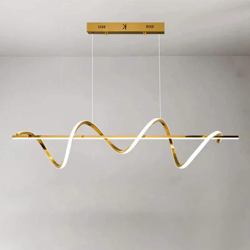 WOMO Spiral Linear Chandelier-WM2723 - Image 15