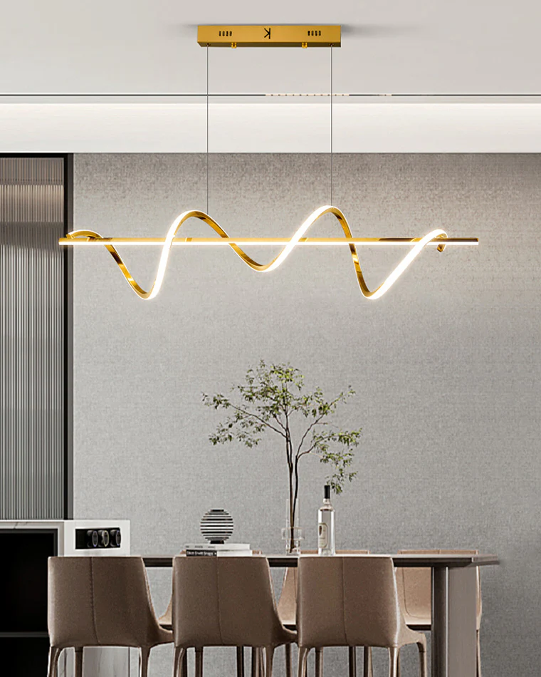 WOMO Spiral Linear Chandelier-WM2723 - Image 2