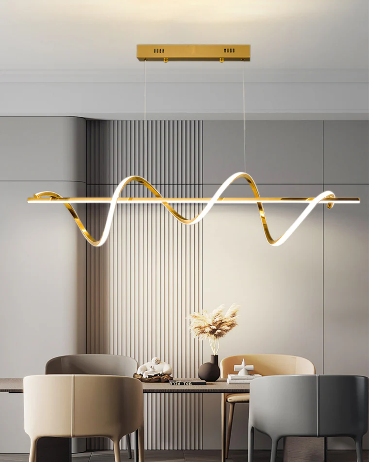 WOMO Spiral Linear Chandelier-WM2723 - Image 6