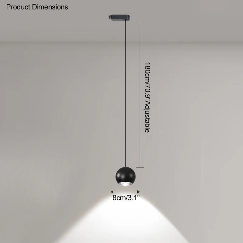 WOMO Spotlight Pendant Light for Track Lighting-WM2163 - Image 51