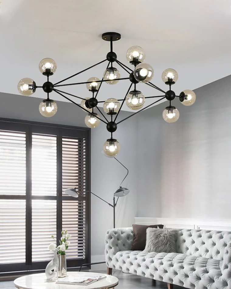 WOMO Sputnik Sphere Chandelier-WM2704 - Image 11