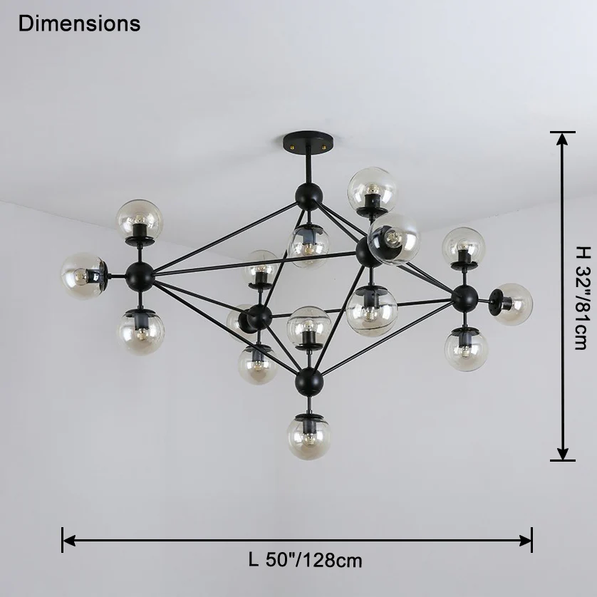 WOMO Sputnik Sphere Chandelier-WM2704 - Image 21