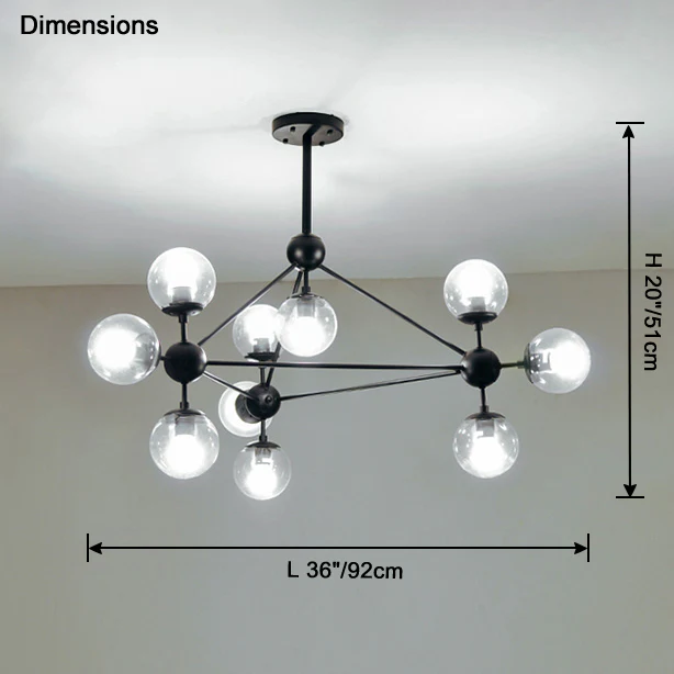 WOMO Sputnik Sphere Chandelier-WM2704 - Image 28