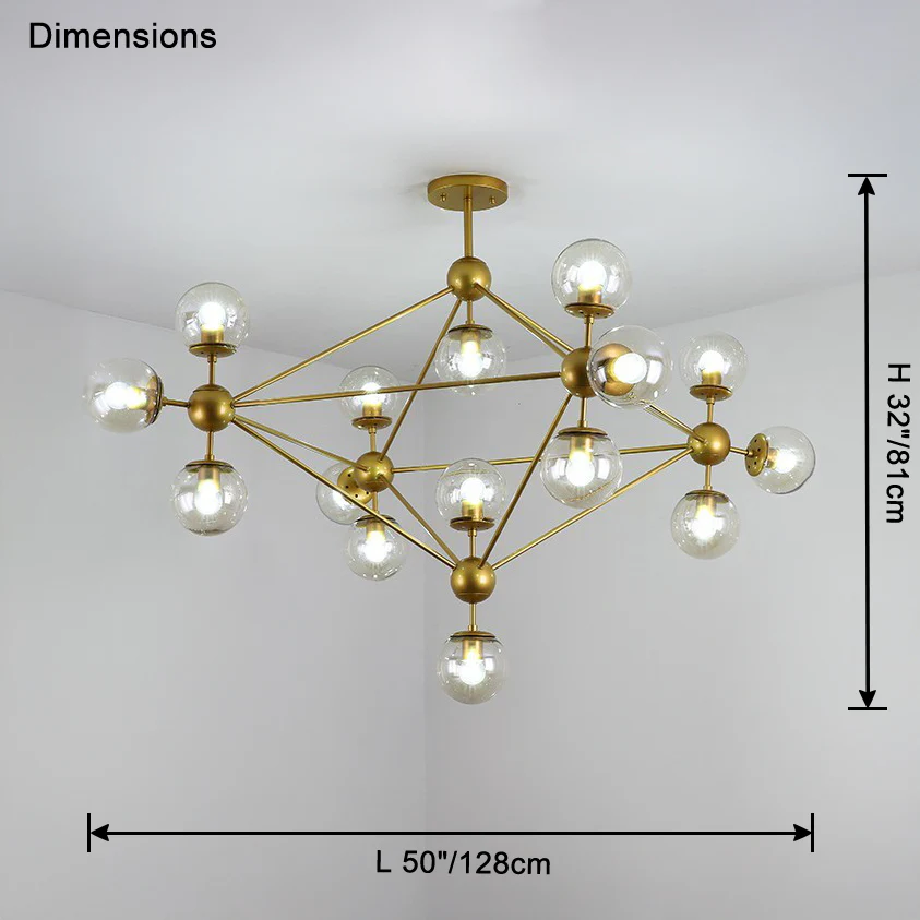 WOMO Sputnik Sphere Chandelier-WM2704 - Image 48